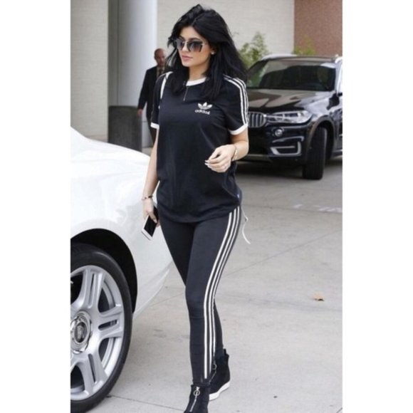 Adidas ORIGINAL SEXY 3-Stripe Fitted Leggings - Picture 9 of 9